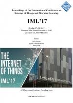 Proceedings of the 1st International Conference on Internet of Things and Machine Learning